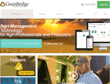Tablet Screenshot of grainbridge.com